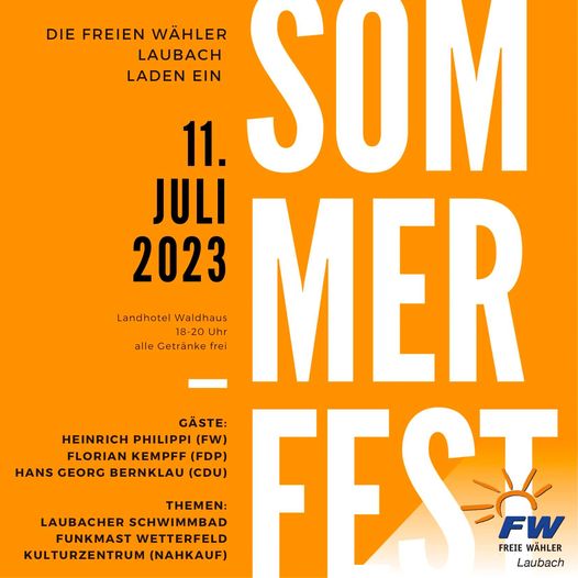 FW Sommerfest 2023